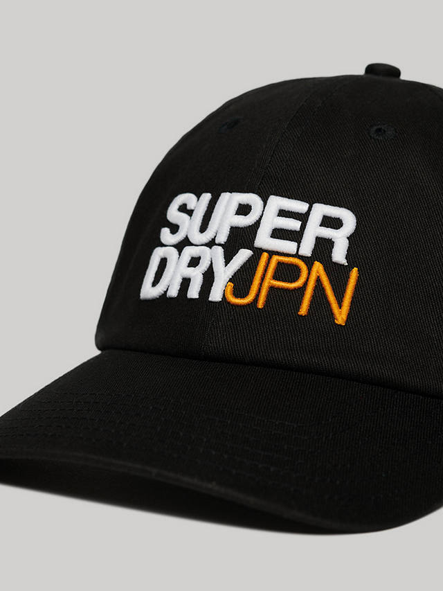 Superdry Sport Style Baseball Cap, Black