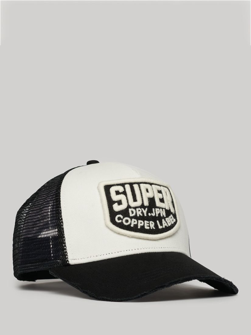 Superdry Mesh Trucker Cap, Black, One Size