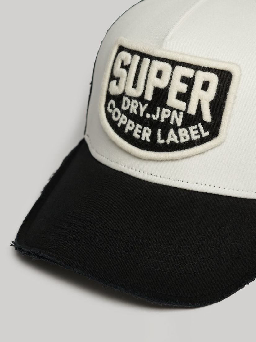 Superdry Mesh Trucker Cap, Black, One Size