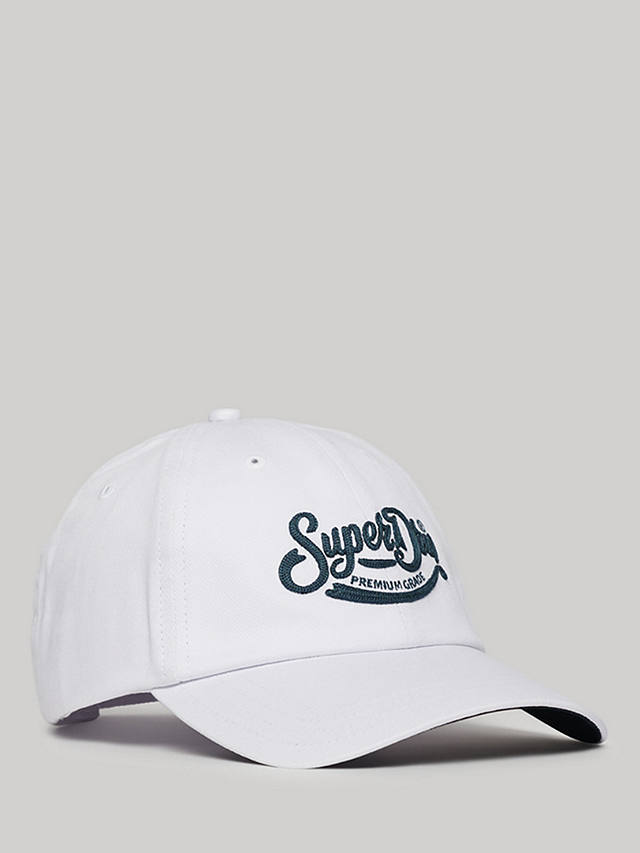 Superdry Graphic Baseball Cap, Ecru