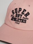 Superdry Graphic Baseball Cap, Antique Peach