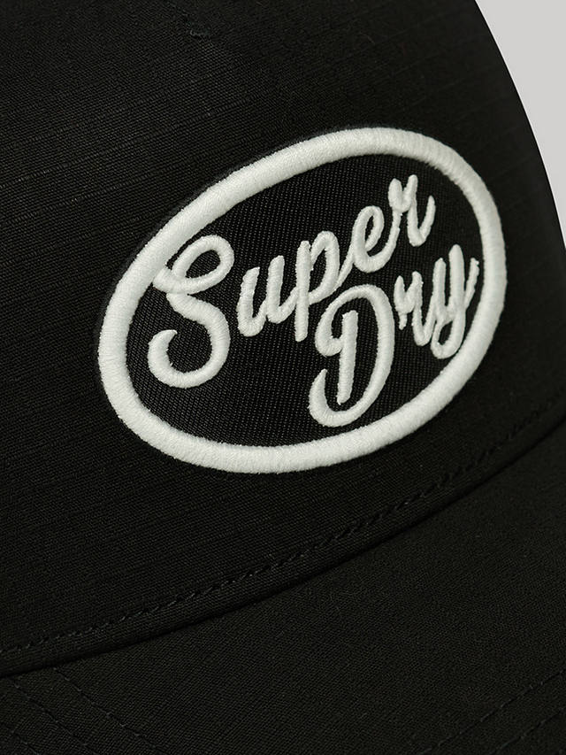 Superdry Dirt Road Trucker Cap, Vintage Black