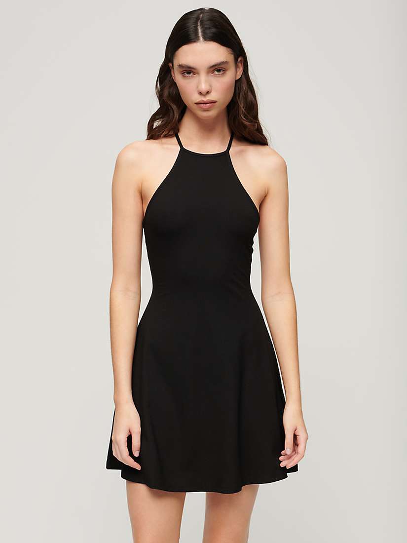Buy Superdry Jersey Fit and Flare Mini Dress Online at johnlewis.com
