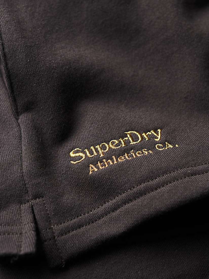 Buy Superdry Essential Logo Shorts, Bison Black Online at johnlewis.com