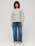 Superdry Essential Vintage Look Sweatshirt, Grey Marl