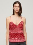 Superdry Printed Woven Cami Top