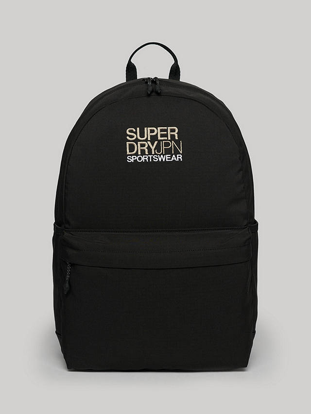 Superdry Code Trekker Montana Backpack, Black Ripstop