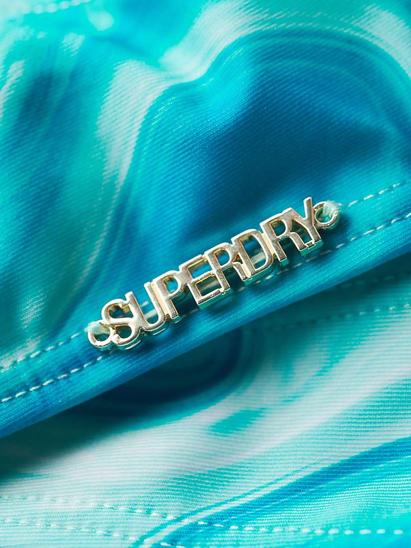 Buy Superdry Bralette Bikini Top, Bali Blue Marble Online at johnlewis.com