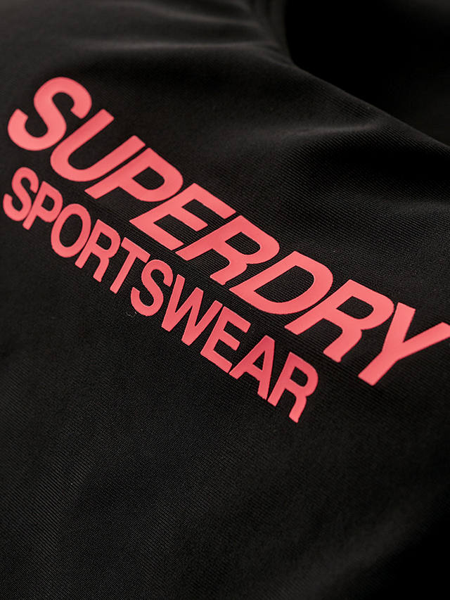 Superdry Elastic Scoop Back Swimsuit, Black