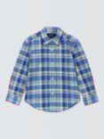 Ralph Lauren Kids' Plaid Check Long Sleeve Shirt, Multi