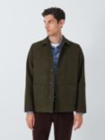 John Lewis Moleskin Chore Jacket, Mole, Forest Night