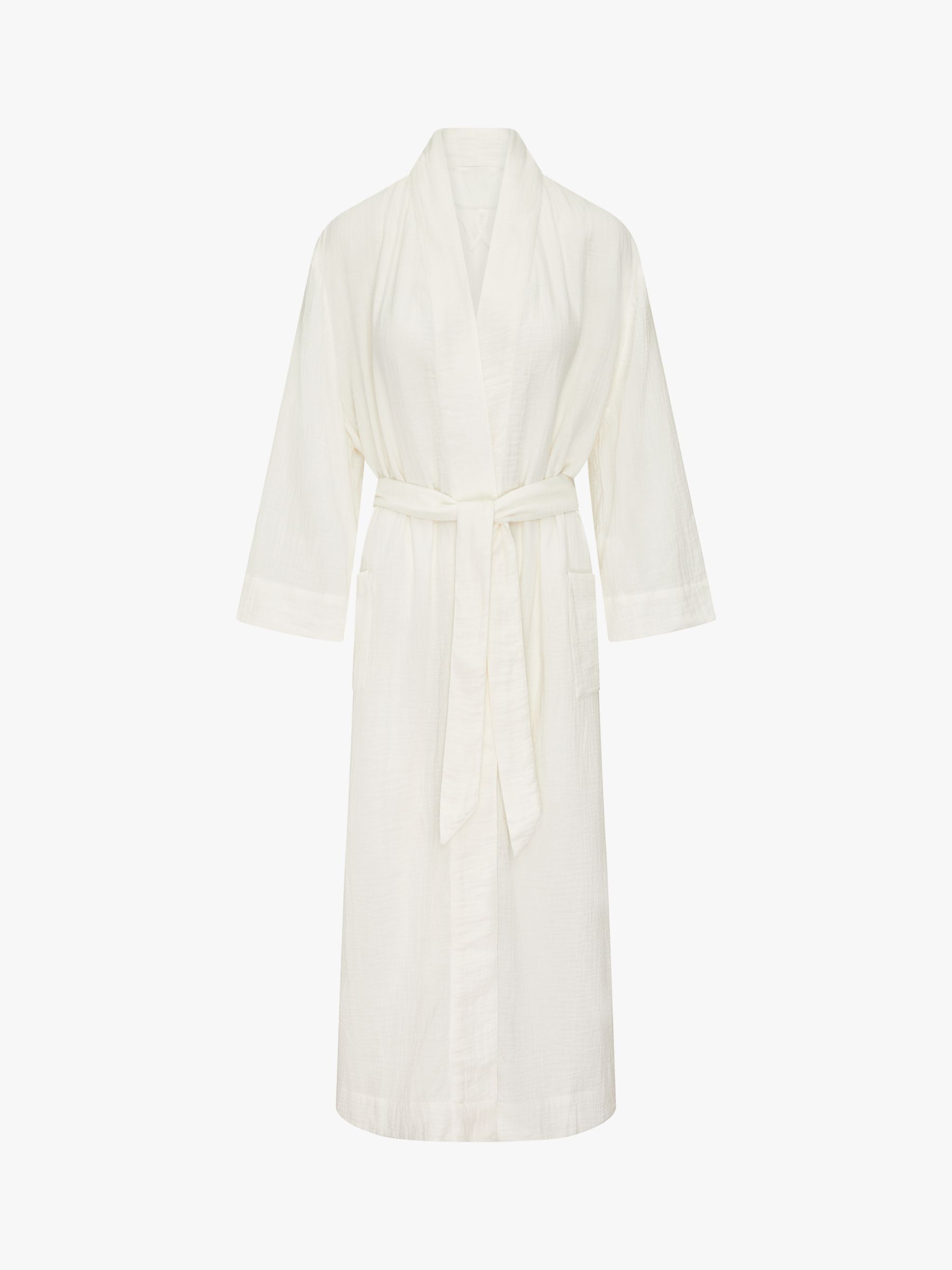 Buy Nudea Organic Cotton Belted Robe Online at johnlewis.com