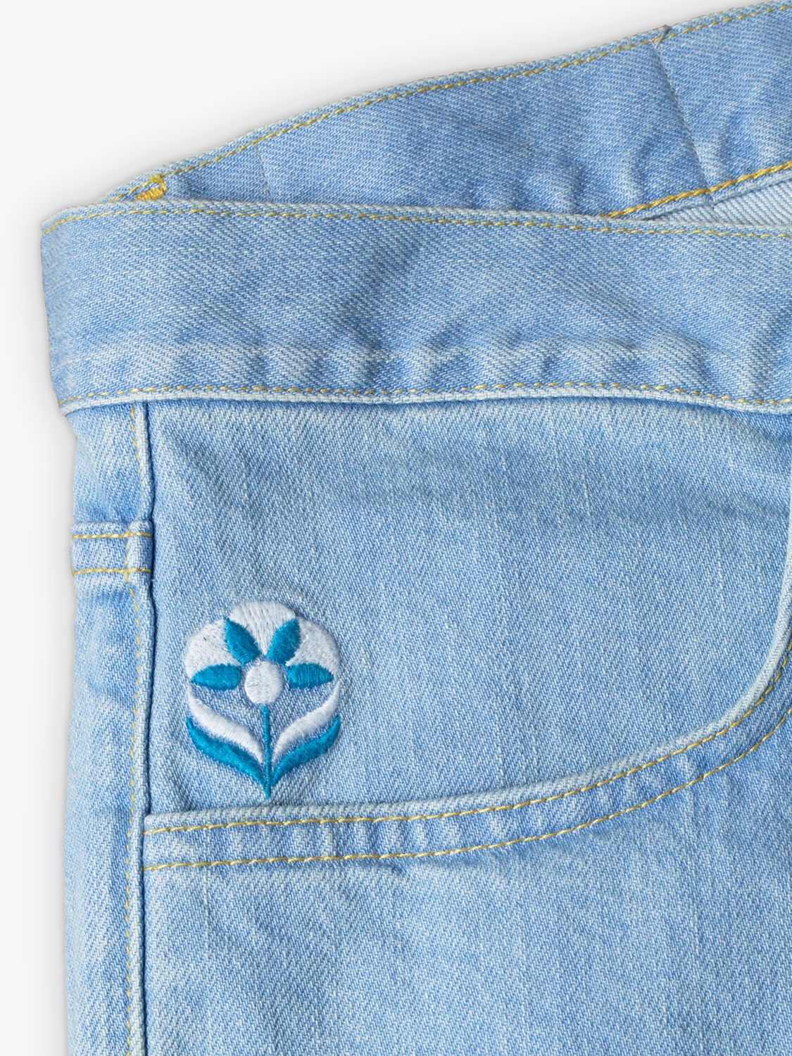 Buy Blue Flowers Denim Jeans Online at johnlewis.com