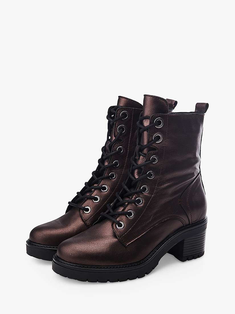 Buy Moda in Pelle Bellzie Almond Toe Boots, Pewter Online at johnlewis.com