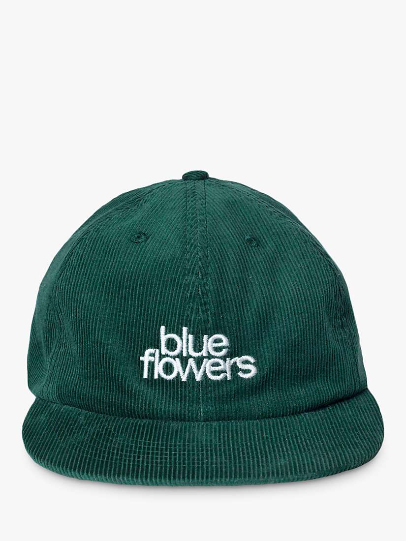 Buy Blue Flowers Longsight Cap, Green Online at johnlewis.com