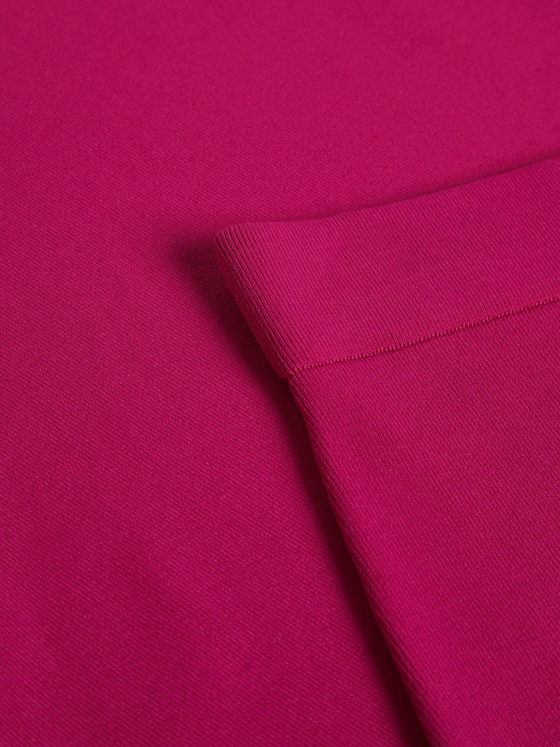 Buy Ted Baker Barbrha Rib Knit Bodycon Midi Skirt, Purple Online at johnlewis.com