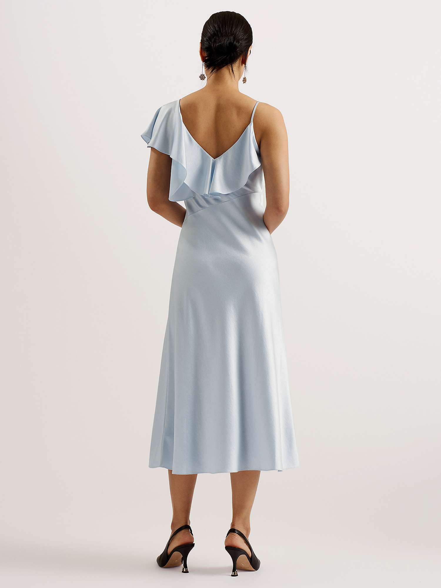 Buy Ted Baker Keomi Waterfall Ruffle Midi Slip Dress Online at johnlewis.com