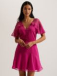 Ted Baker Sangro Mini Dress, Pink