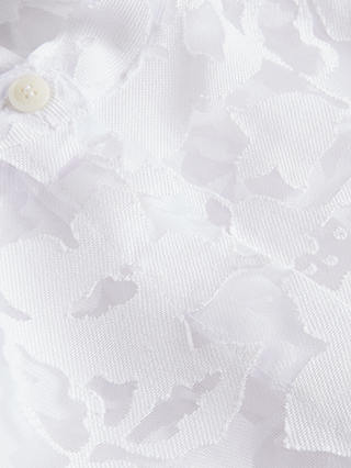 Ted Baker Claarey Tiered Button Through Midi Dress, White
