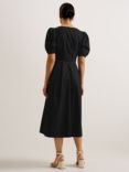 Ted Baker Ledra Puff Sleeve Midi Dress, Black