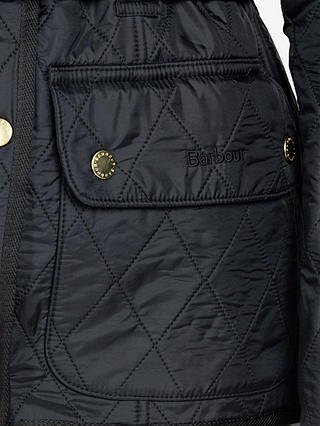 Barbour International Polar Quilted Jacket, Black