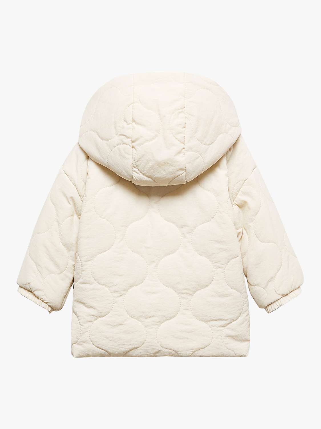 Buy Mango Baby Spring Quilted Hooded Jacket Online at johnlewis.com