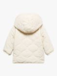 Mango Baby Spring Quilted Hooded Jacket