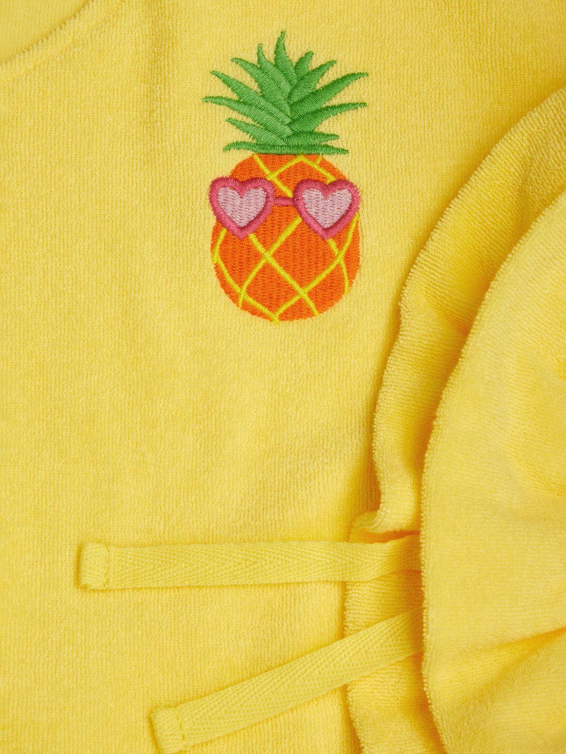 Monsoon Kids' Pineapple Towel Cover Up, Yellow, S