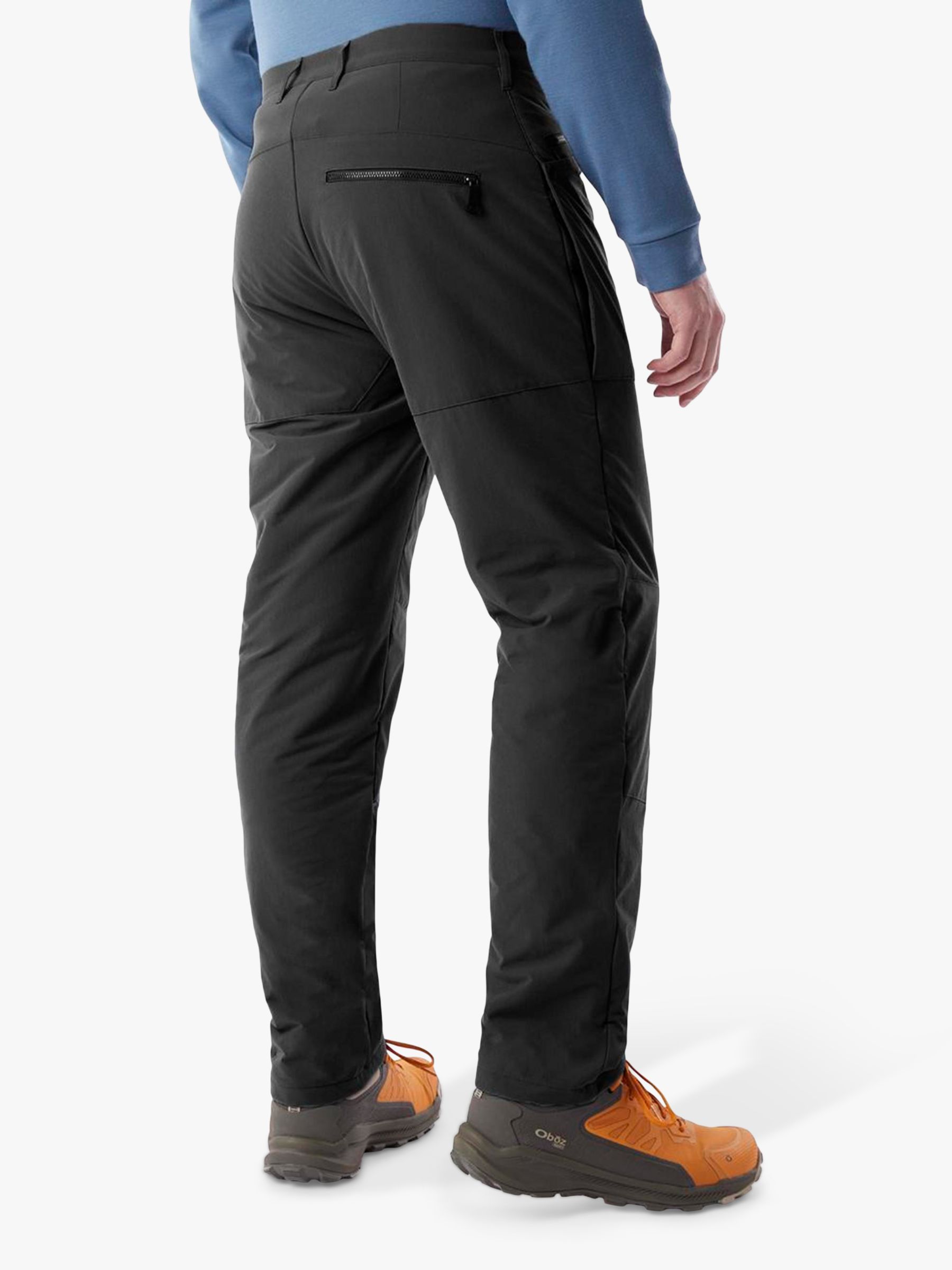 Rohan Stretch Bags Walking Trousers, Black at John Lewis & Partners