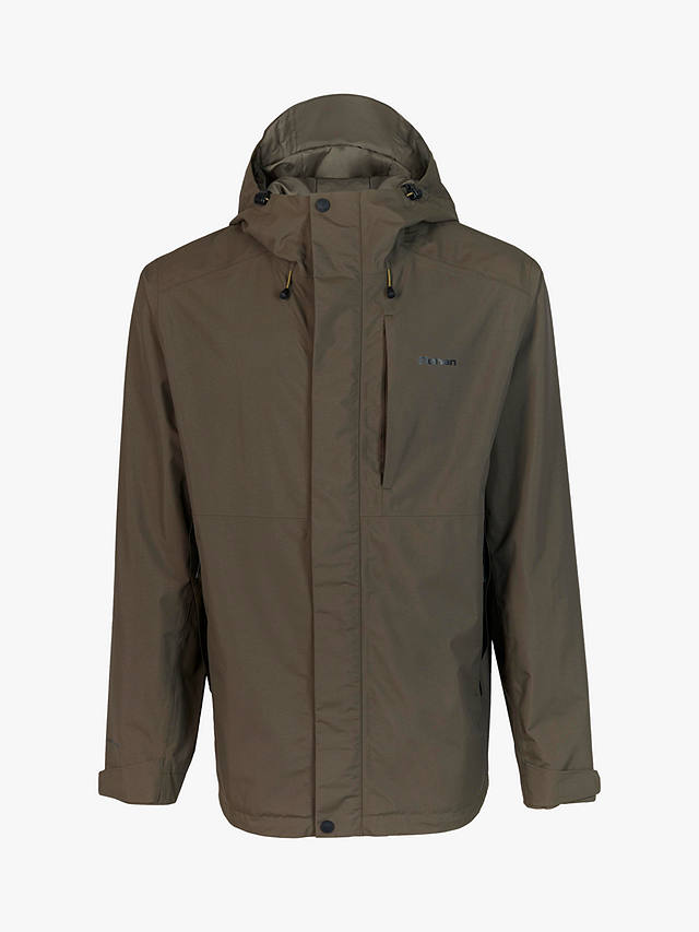 Rohan Brecon Men's Waterproof Jacket, Dark Olive Brown