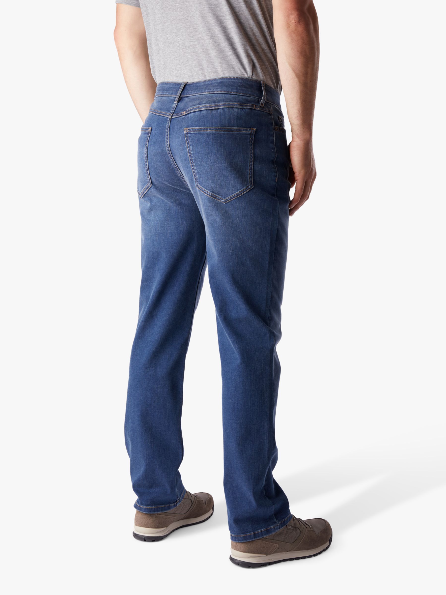 Rohan Flex Men's Classic Fit Jeans, Mid Denim, 36R