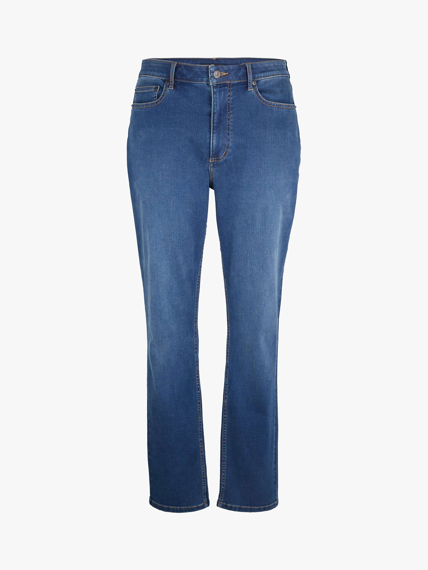 Buy Rohan Flex Tapered Fit Stretch Jeans, Mid Denim Online at johnlewis.com