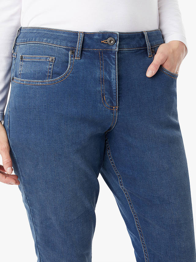 Rohan Flex Tapered Fit Stretch Jeans, Mid Denim