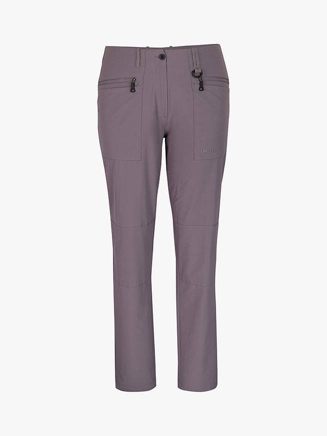 Rohan Stretch Bags Outdoor Trousers, Mauve Grey