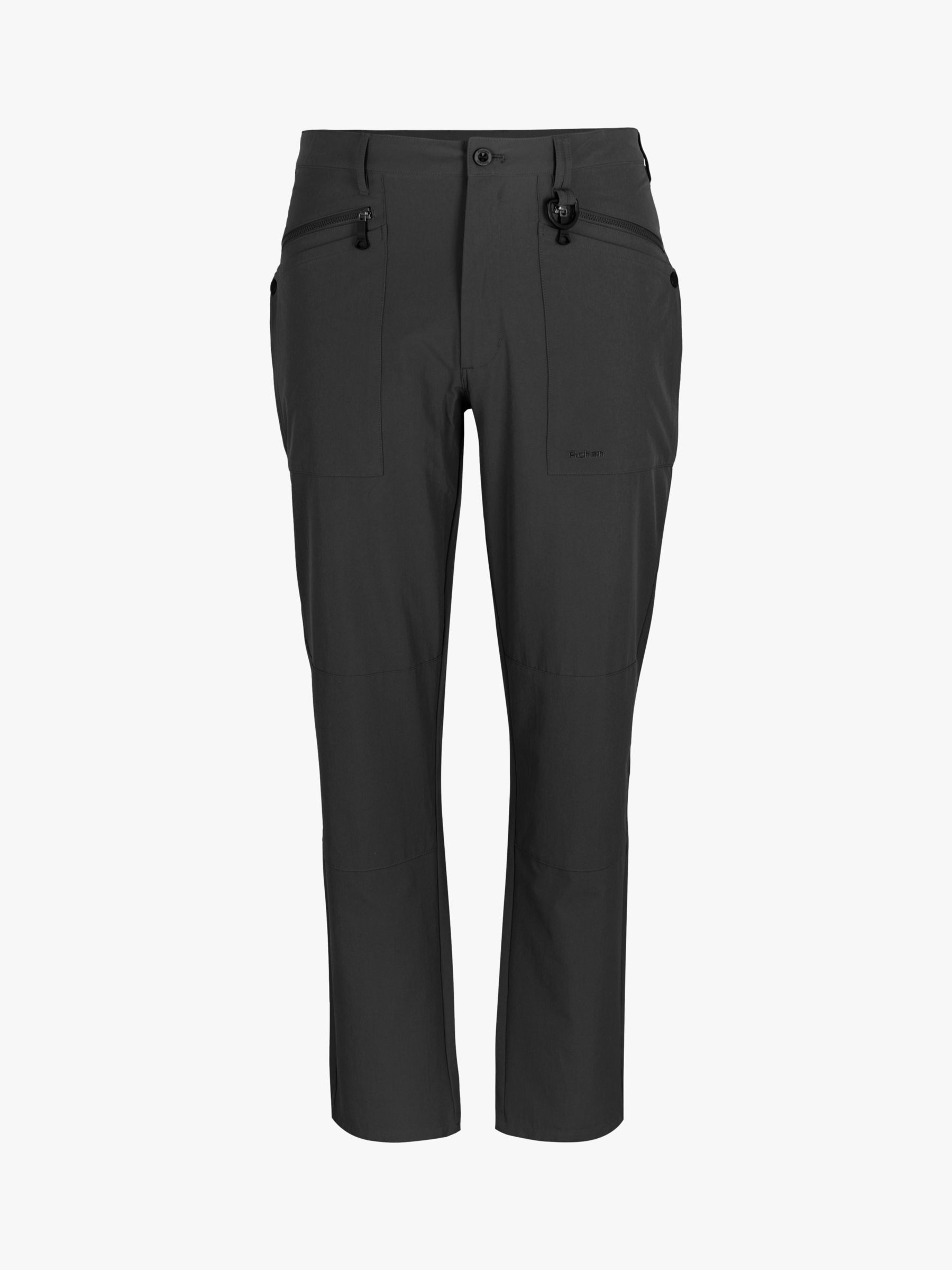 Rohan Stretch Bags Outdoor Trousers, Black, 16R