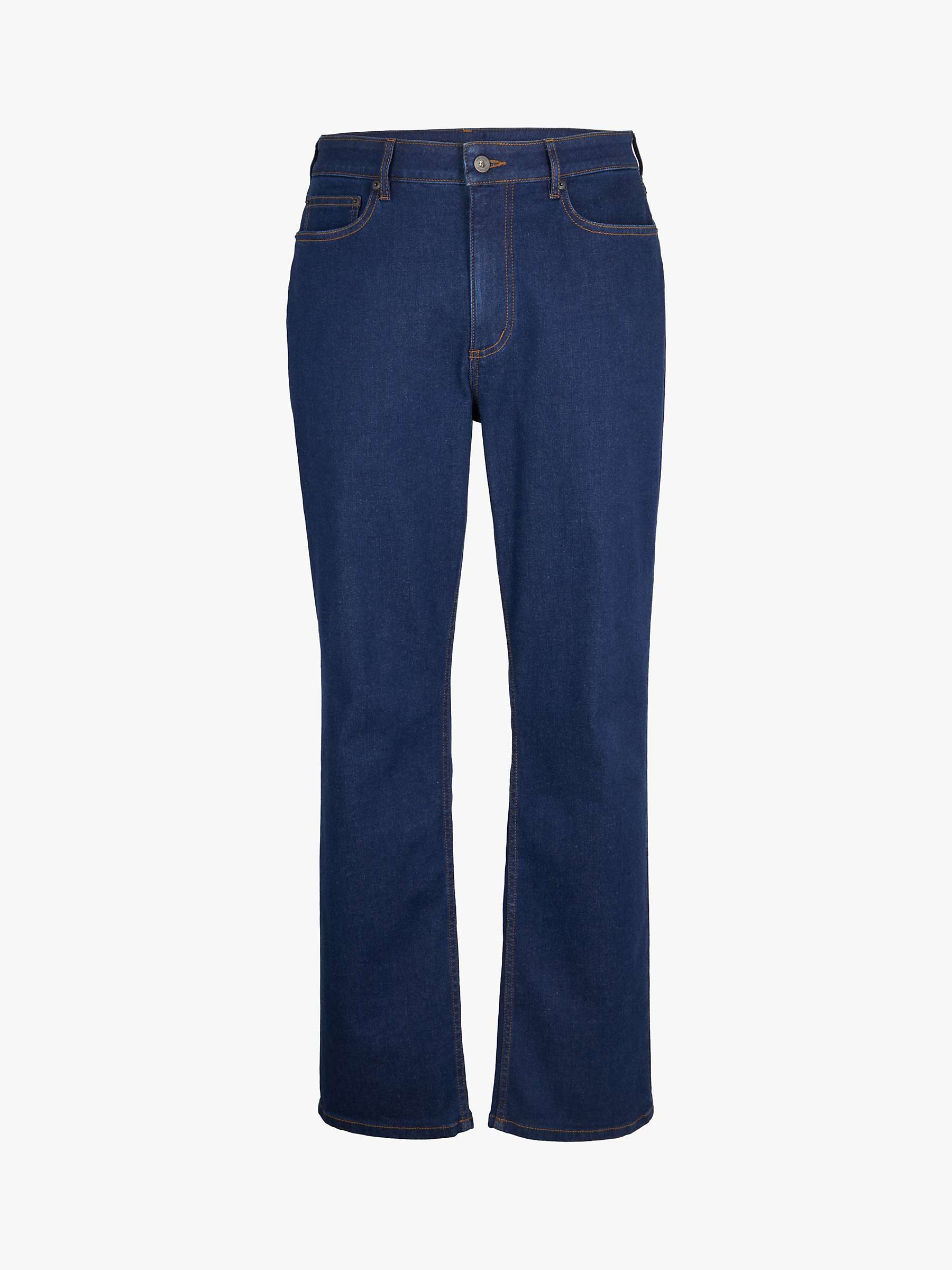 Buy Rohan Flex Classic Fit Stretch Jeans, Dark Denim Online at johnlewis.com