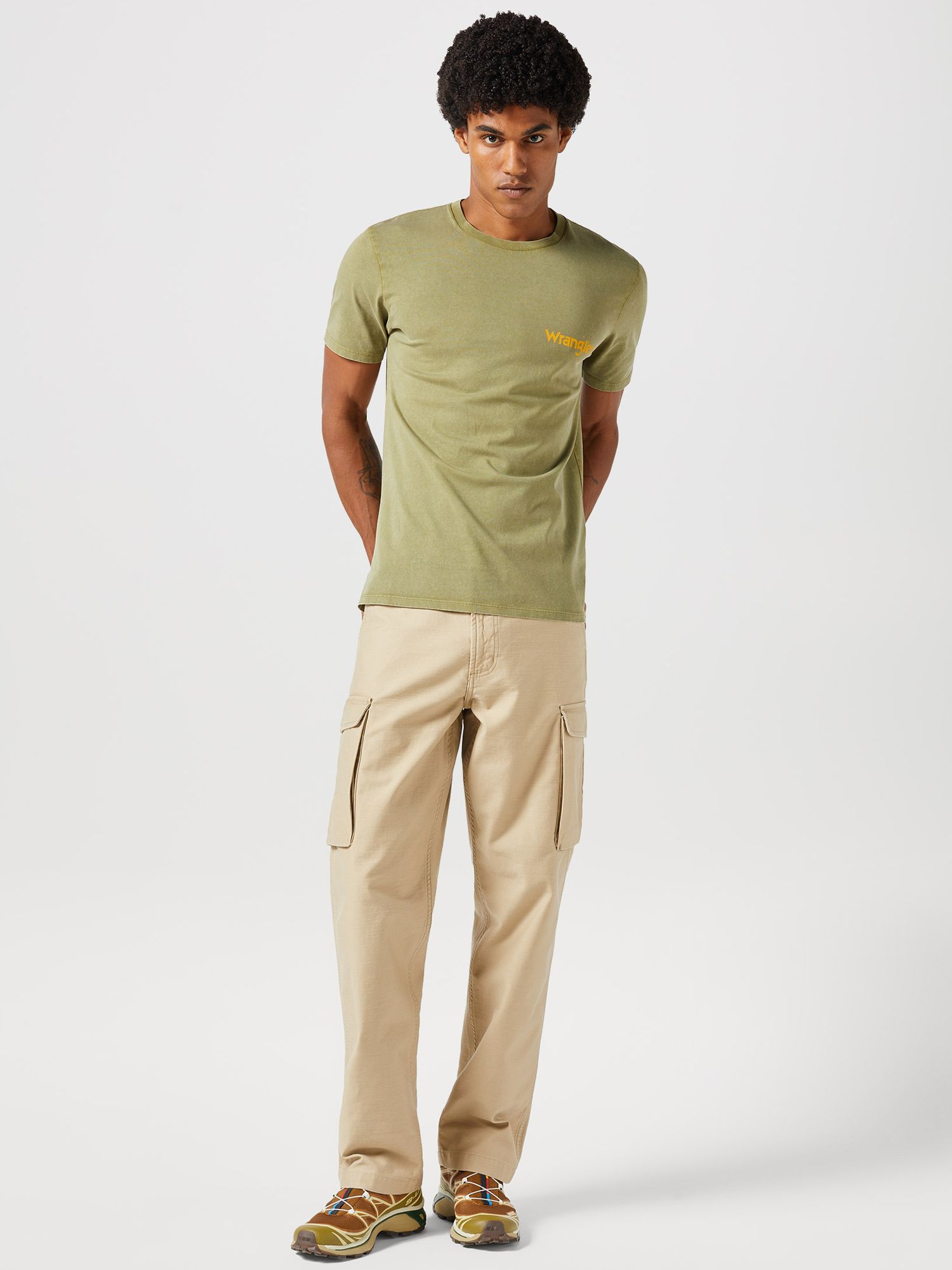 Buy Wrangler Casey Jones Cotton Cargos Online at johnlewis.com