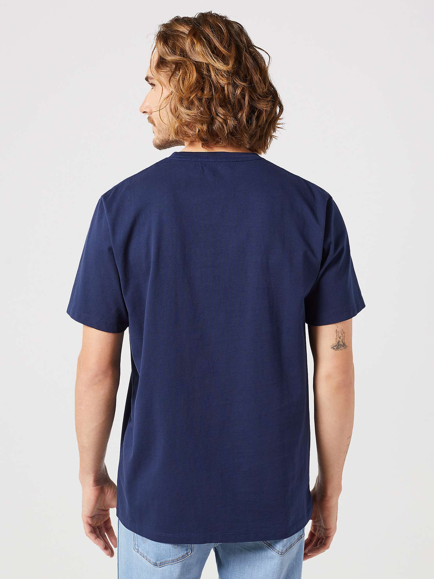 Buy Wrangler Americana T-Shirt, Black Online at johnlewis.com