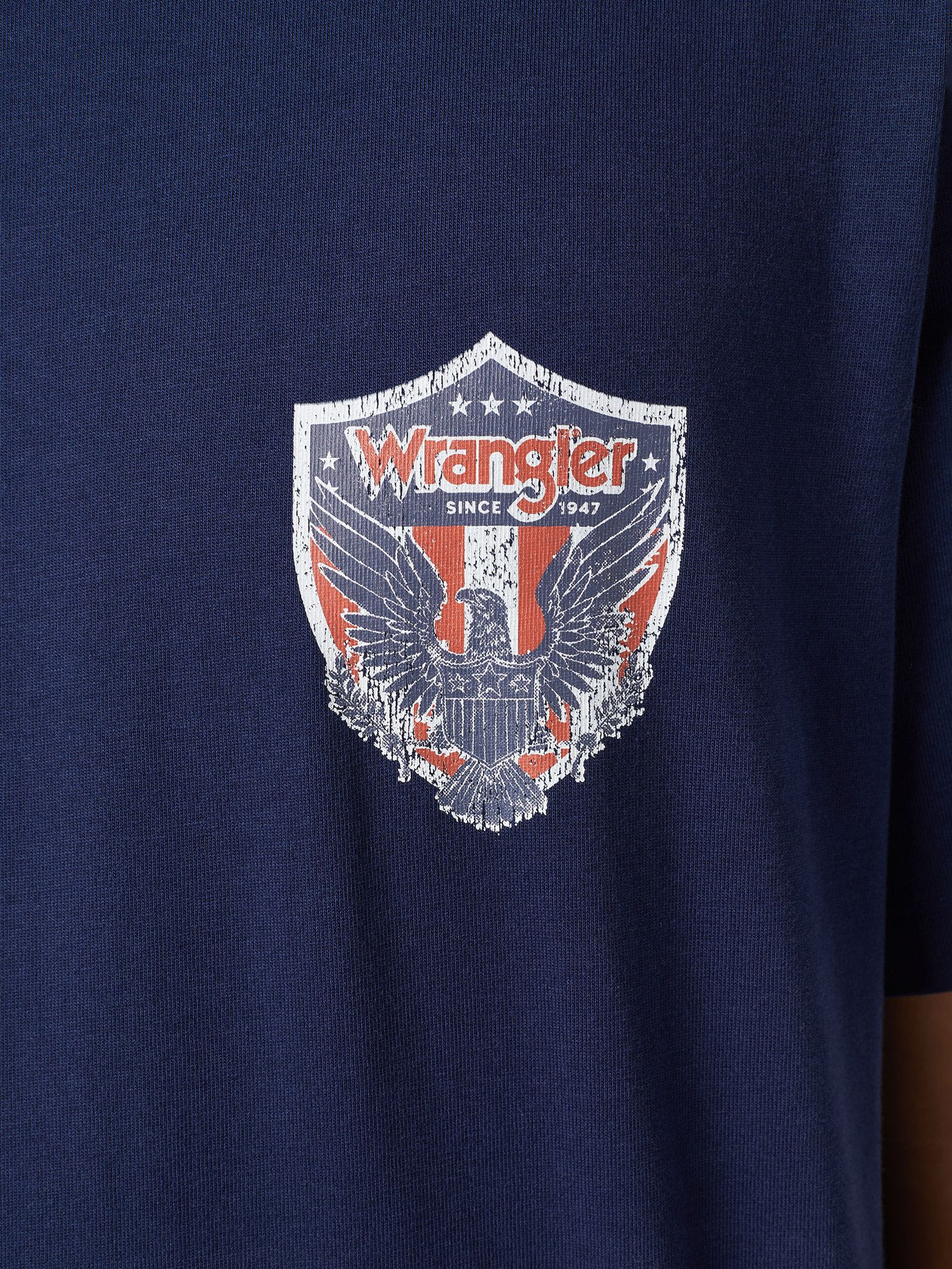 Wrangler Americana T-Shirt, Black, XL