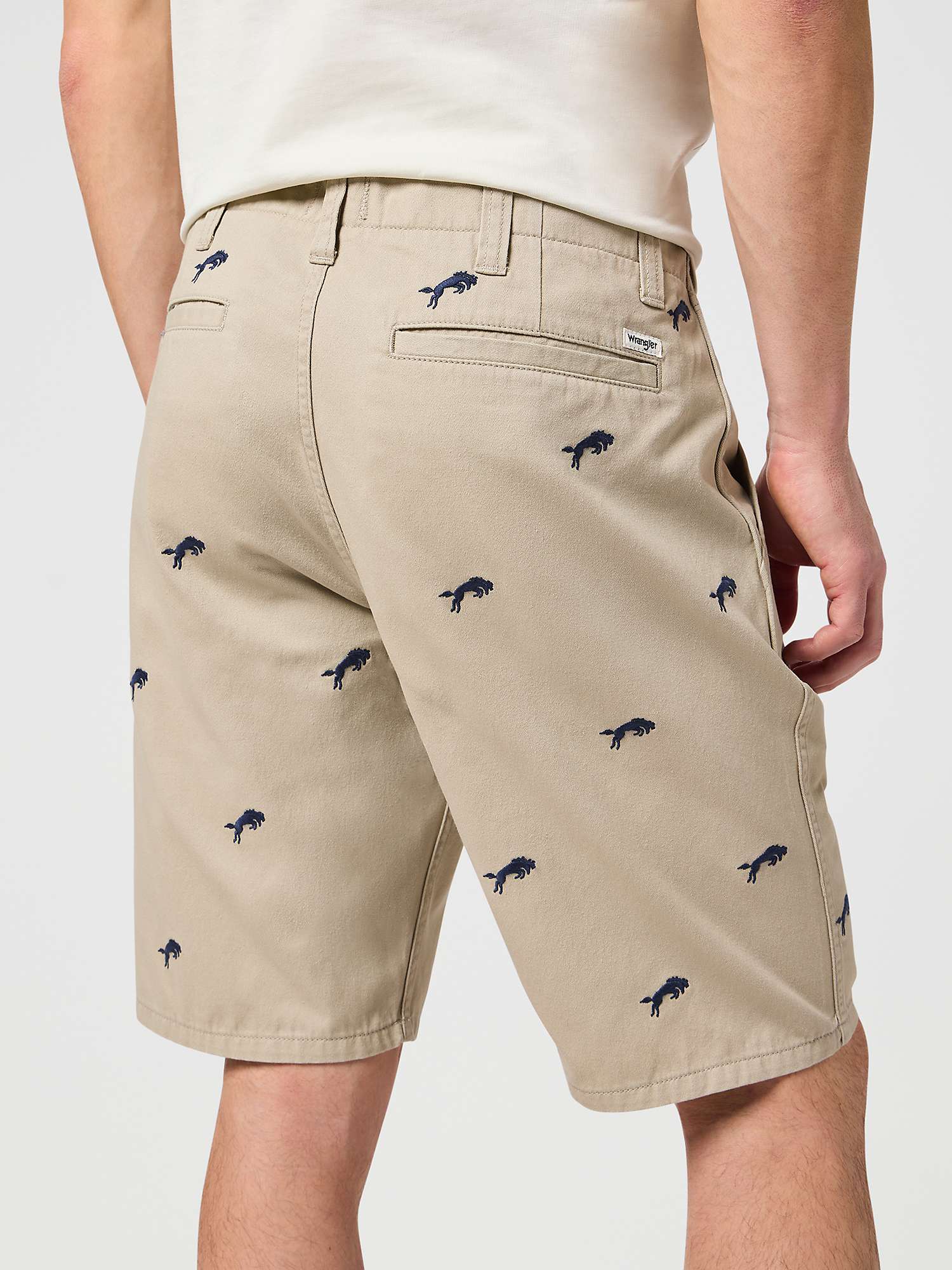 Buy Wrangler Critter Chino Shorts, Plaza Taupe Online at johnlewis.com