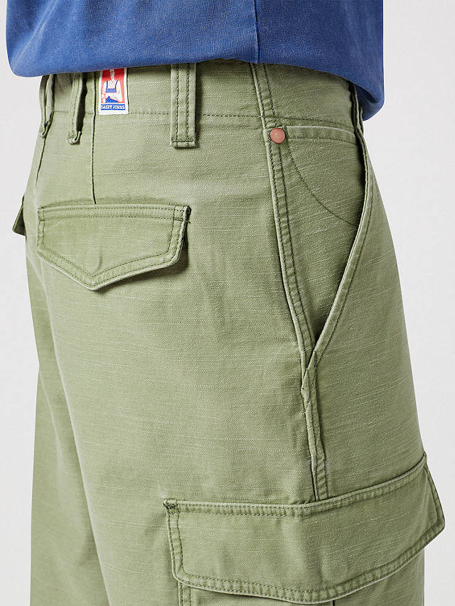Wrangler Casey Cargo Shorts, Olive