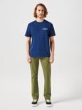 Wrangler Small Graphic T-Shirt, Navy, Navy