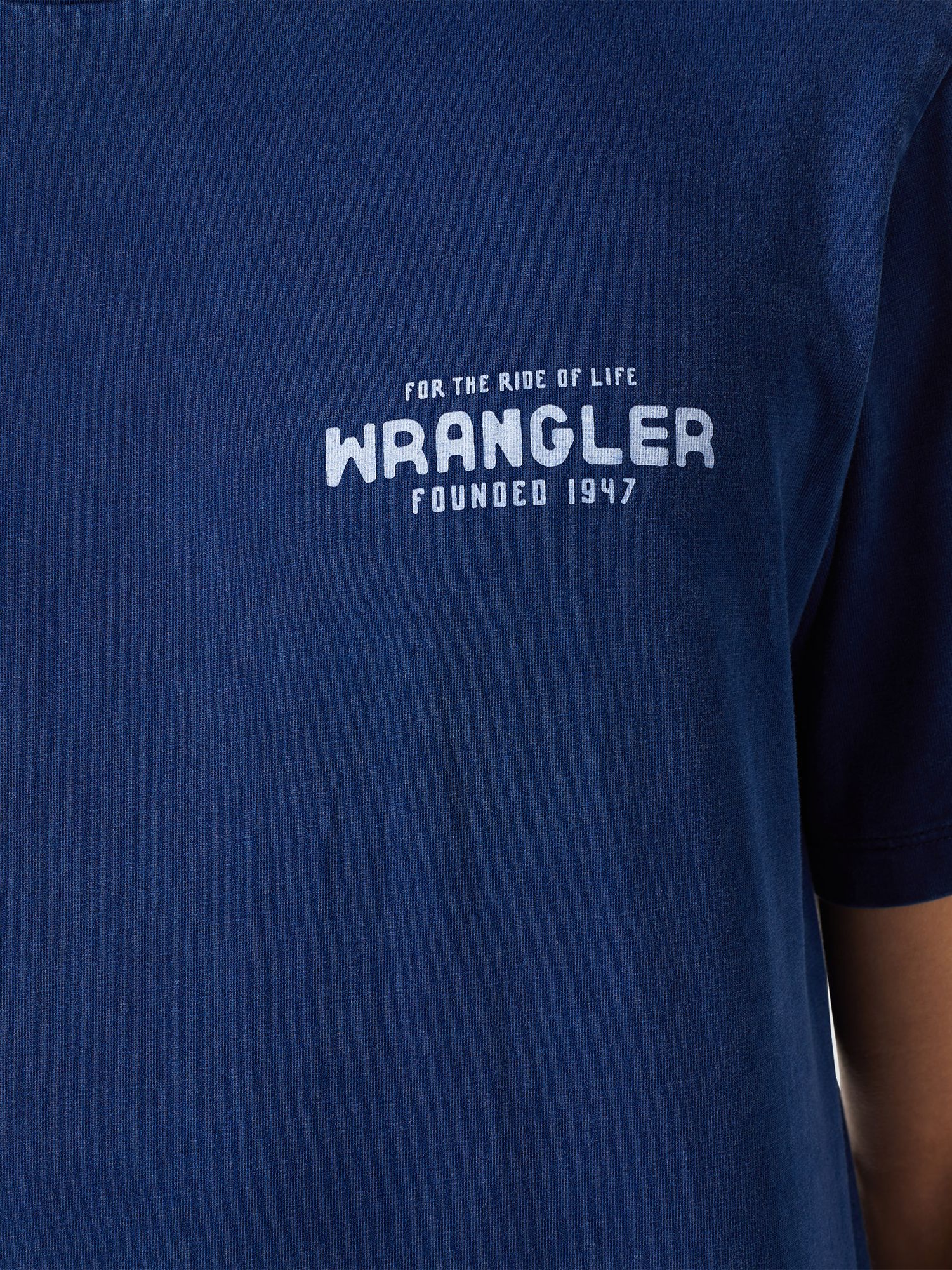 Wrangler Small Graphic T-Shirt, Navy, S