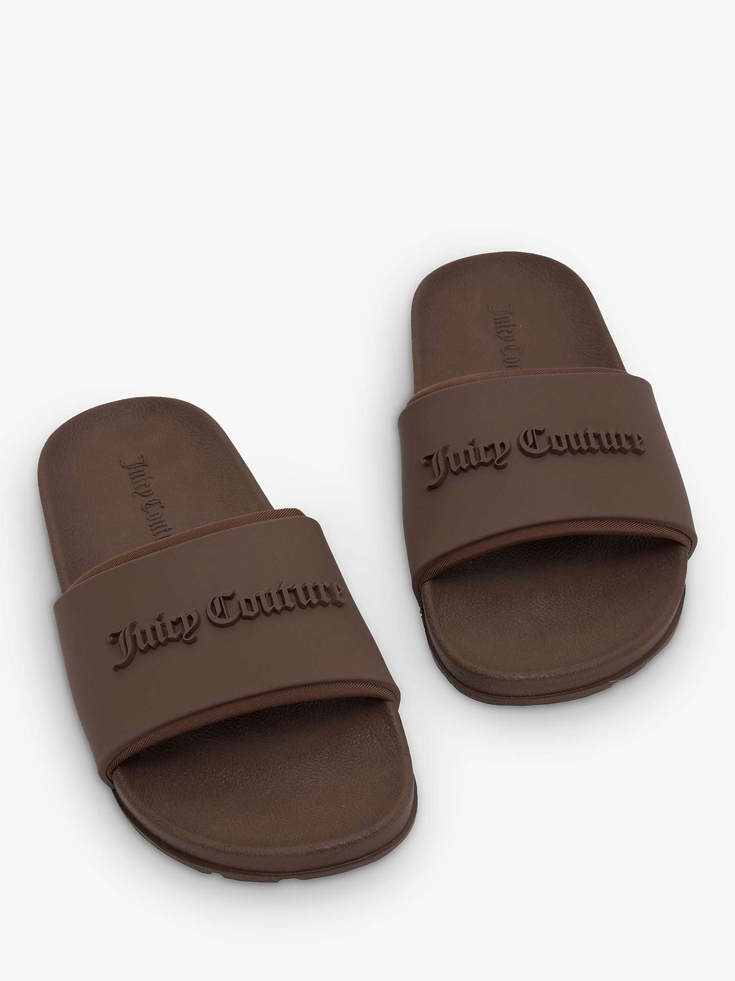 Buy Juicy Couture Embossed Sliders Online at johnlewis.com