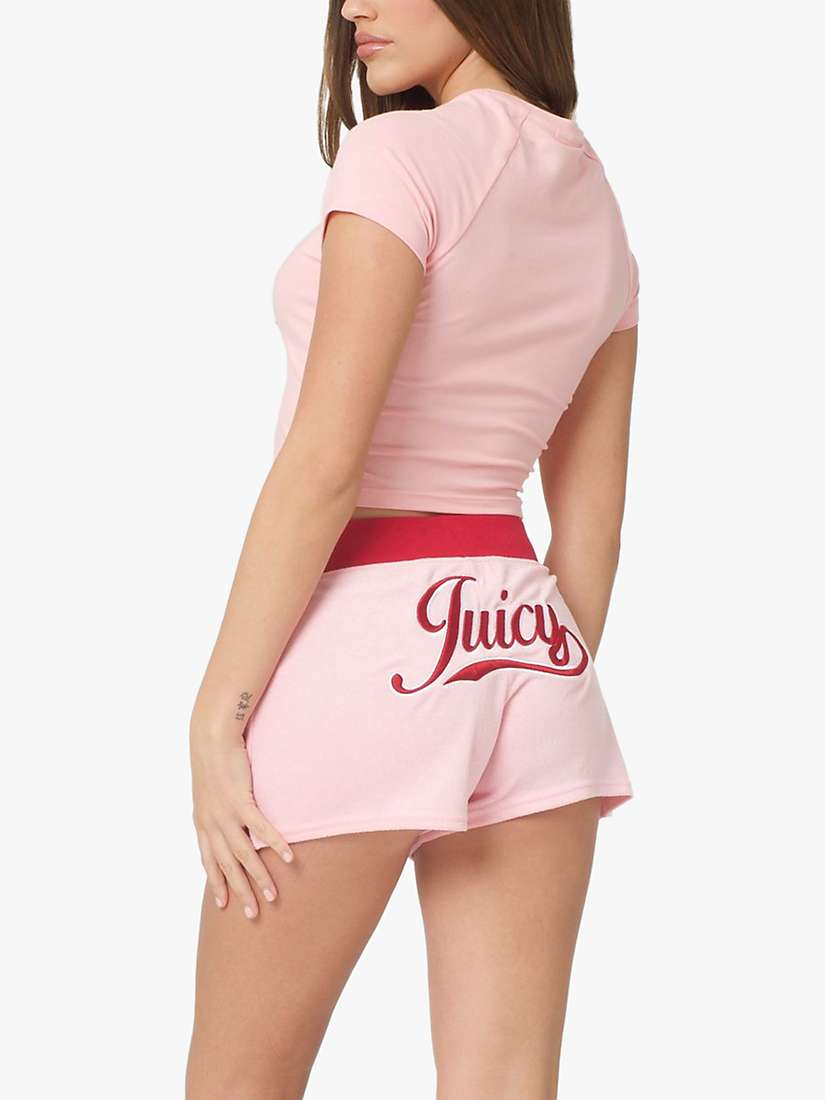 Buy Juicy Couture Swirl Juicy Jersey Shrunken T-Shirt Online at johnlewis.com