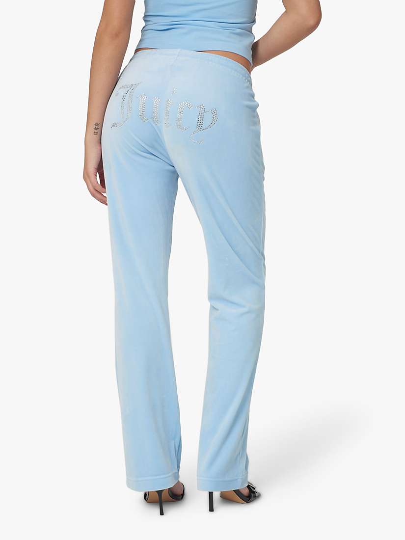 Buy Juicy Couture Diamante Embellished Velour Track Joggers Online at johnlewis.com