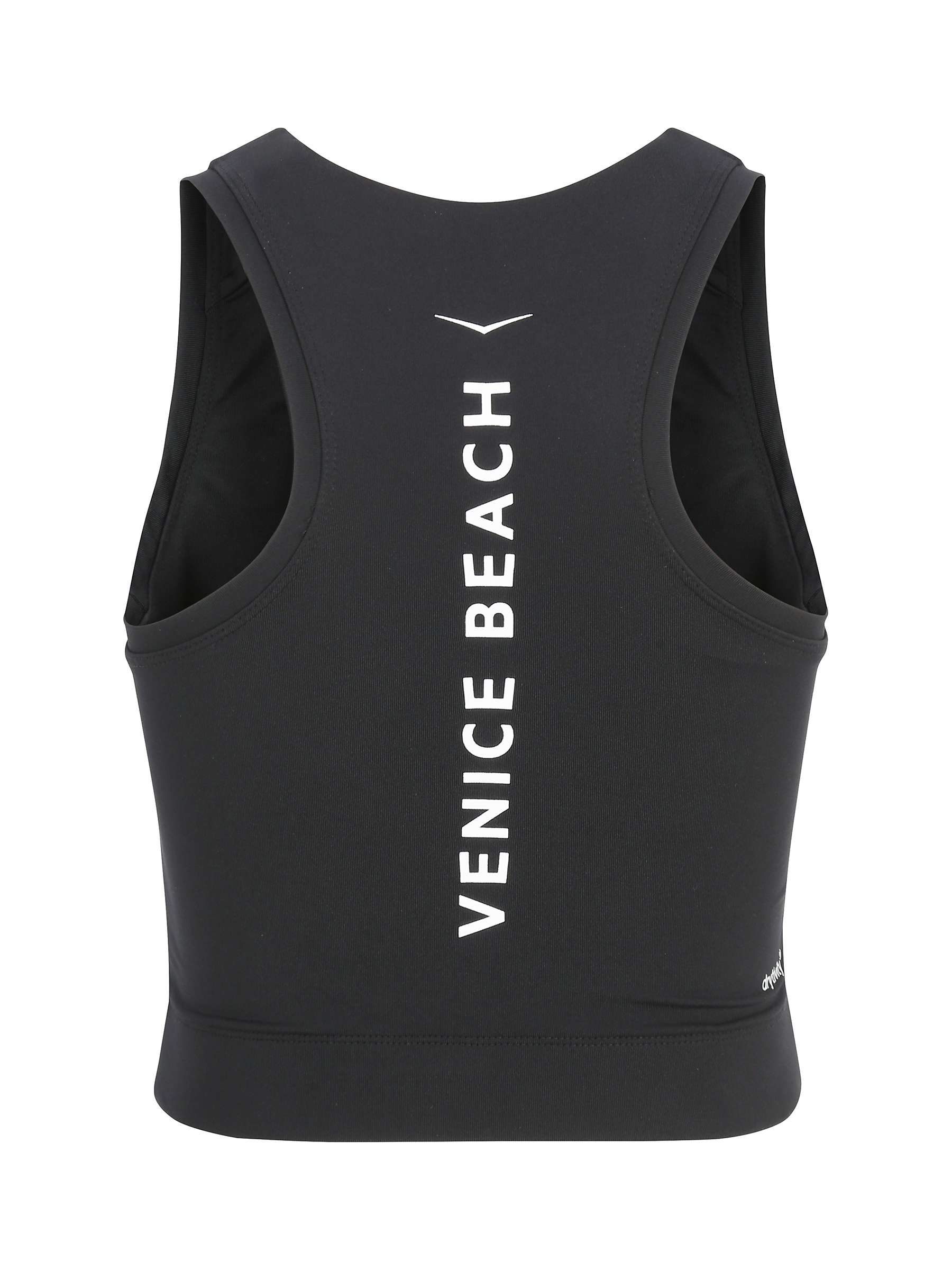 Buy Venice Beach Editha Crew Neck Sports Top, Black Online at johnlewis.com