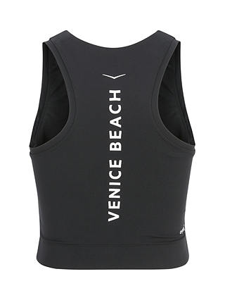 Venice Beach Editha Crew Neck Sports Top, Black