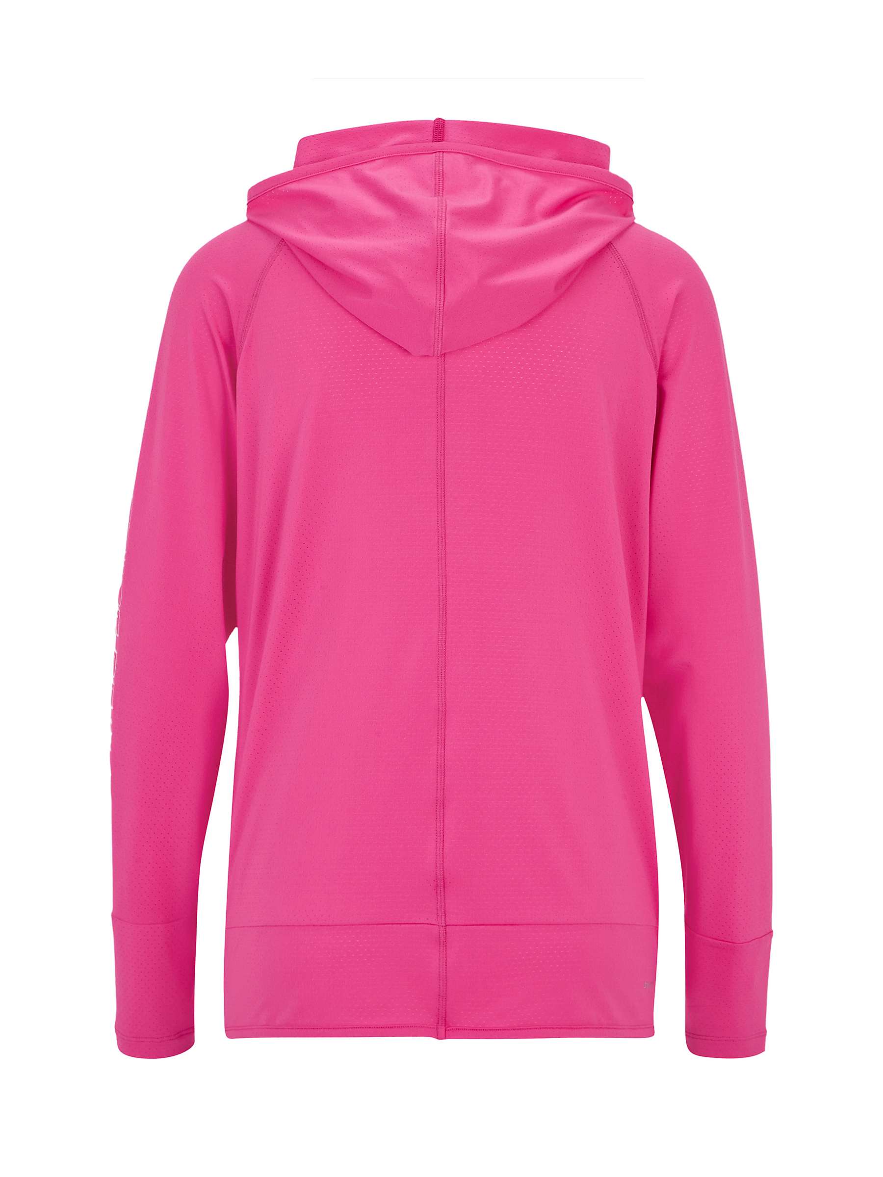 Buy Venice Beach Minka Long Sleeve Hooded Top, Virtual Pink Online at johnlewis.com