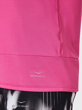 Venice Beach Minka Long Sleeve Hooded Top, Virtual Pink